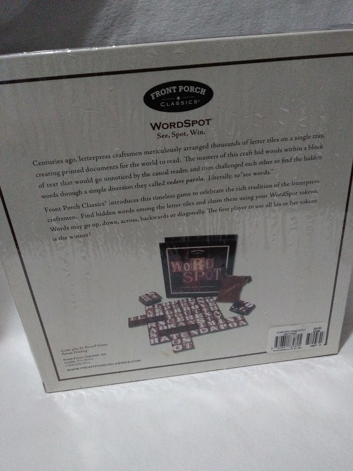 Word Spot, A Classic Word Search Game, Barnes& Noble Exclusive, New Sealed. B9 - Image 2 of 3