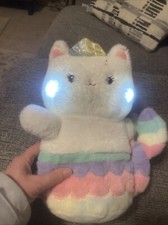 Meowmaid Mermaid FAO Schwartz Mermaid Cat Light Up Musical Stuffed Animal