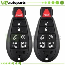 2 for Chrysler Town & Country 2015 2016 Remote Key Fob Shell Cover 05026197AD