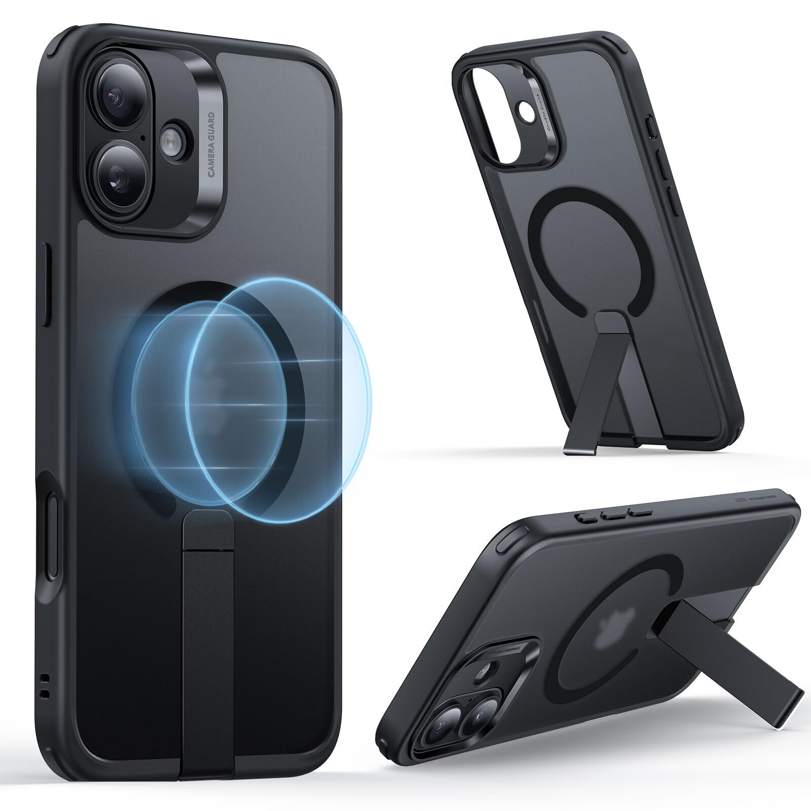 Magsafe Compatible with Built-in Lens Stand ESR for iPhone 16 Case with Ded 464