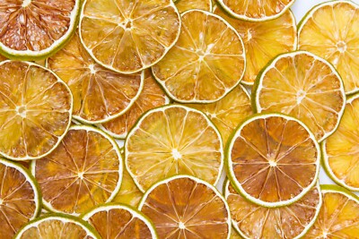 15 Trockenfrüchte Limettenscheiben - Weihnachten Basteln Kranz Florist Dekoration