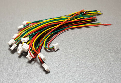 5/10/20 PCS 4 Pin JST SH1.0 Cable Connector Plug 100mm 28AWG A1001-H04 - Picture 5 of 5