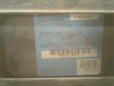 Used ABS Control Module fits: 1993 Ford Taurus ABS RH front engine compartment G