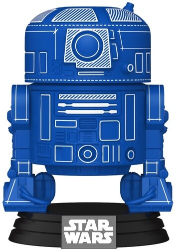 Funko POP! Star Wars: Star Wars - R2-D2 Blue Print [New Toy] Vinyl