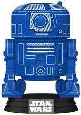 Funko POP! Star Wars: Star Wars - R2-D2 Blue Print [New Toy] Vinyl Figure, 2 P