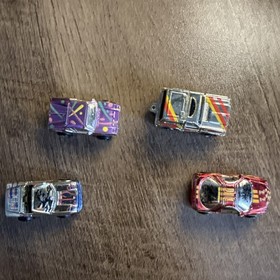 Micro Machines Chrome Metallic Cars Set Of 4 Galoob