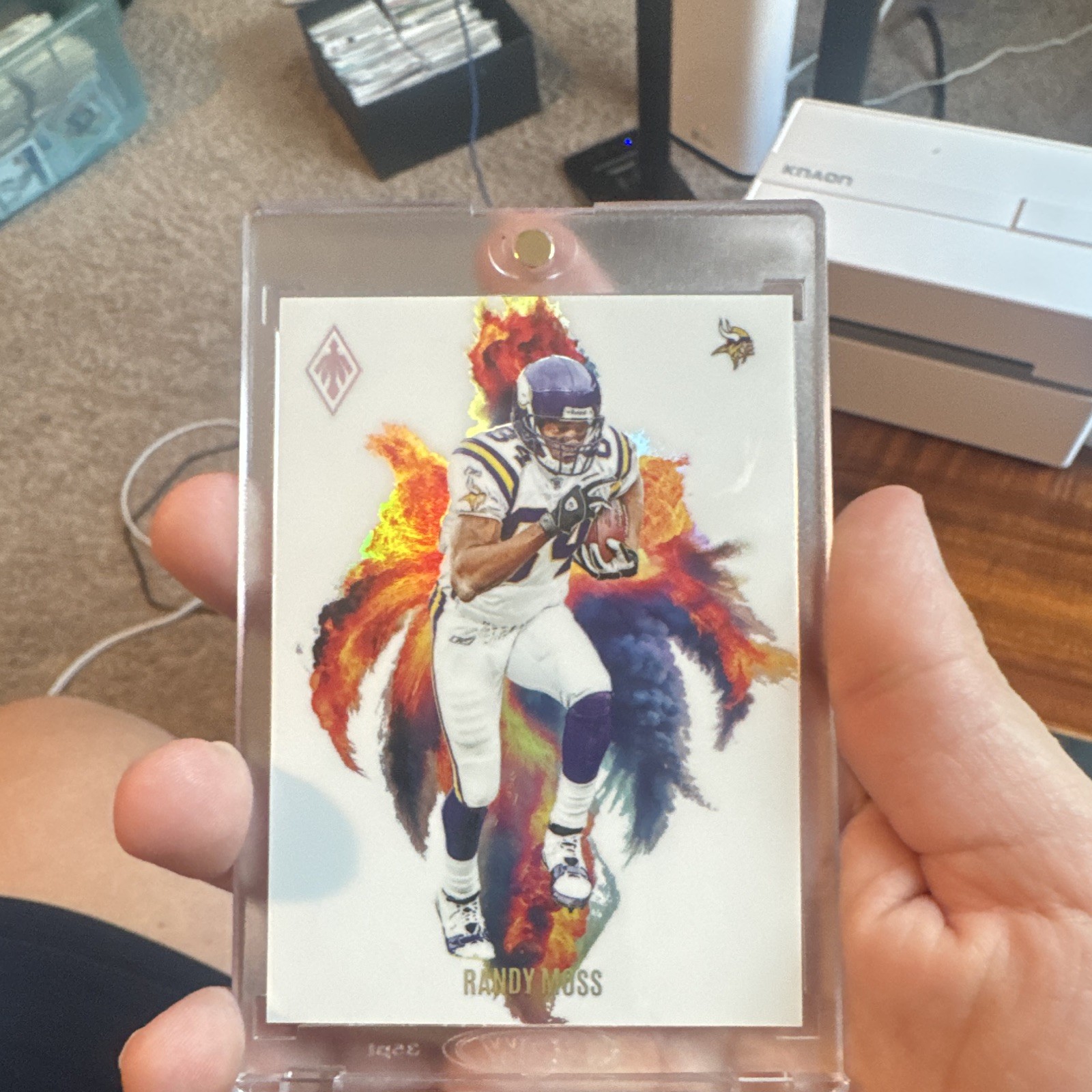 2024 Panini Phoenix Color Blast RANDY MOSS #CB-RMS Minnesota Vikings