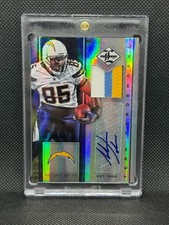 Antonio Gates 2012 Limited Team Trademarks Autograph Materials Prime #d /5 Rare
