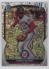2023 Bowman Chrome Prospects Speckle Refractor 44/299 Edwin Solano #BCP-169 08kw