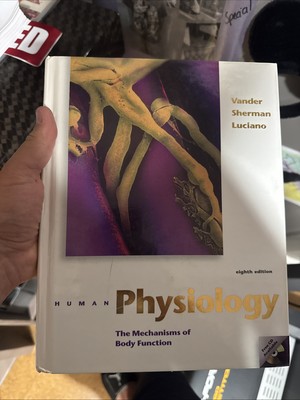 Human Physiology 8/e,Arthur J. Vander,Sherman,Luciano