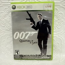 James Bond 007: Quantum of Solace Xbox 360 CIB With Manual