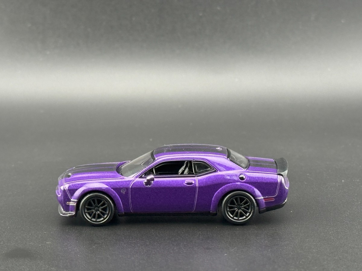 Greenlight 2023 Dodge Challenger SRT Hellcat Purple Showroom Floor