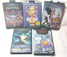 Sega Mega Drive Games Bundle / Job Lot - 5 Games - PAL Versions