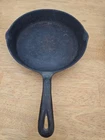 10 1/2" Wagner’s 1891 Cast Iron Skillet. Sits Flat  Un-Restored.
