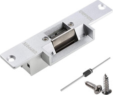 Electric Door Strike Lock Fail Secure 12VDC for Access Control  Zinc Alloy for