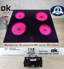 OK OBC 662M Frameless Kochfeld m. Schott Ceran® Glaskeramik & 2Jahren Garantie
