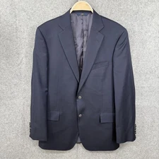 Brooks Brothers 346 Blazer Men's 40R Regent Fit Wool Sport Coat Pewter Buttons