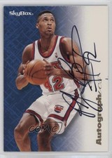 1996-97 Skybox Premium Autographics Black Ink PJ Brown Auto 0lm