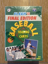 1993 Fleer Baseball Final Edition Set, FACTORY SEALED, w/ Diamond Tribute Subset
