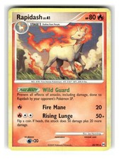 Rapidash 28/99 Rare Arceus Pokemon Damaged on eBay