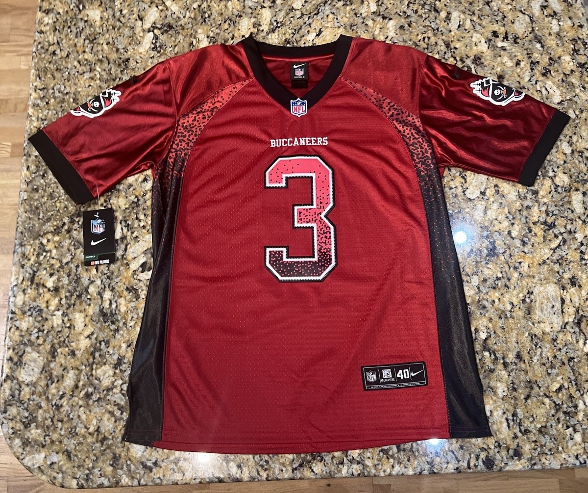 New Jameis Winston Tampa Bay Buccaneers Jersey 40 Nike Stitched