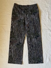 Vintage 90s RealTree Camo Hunting Pants Adjustable Waist 35x31