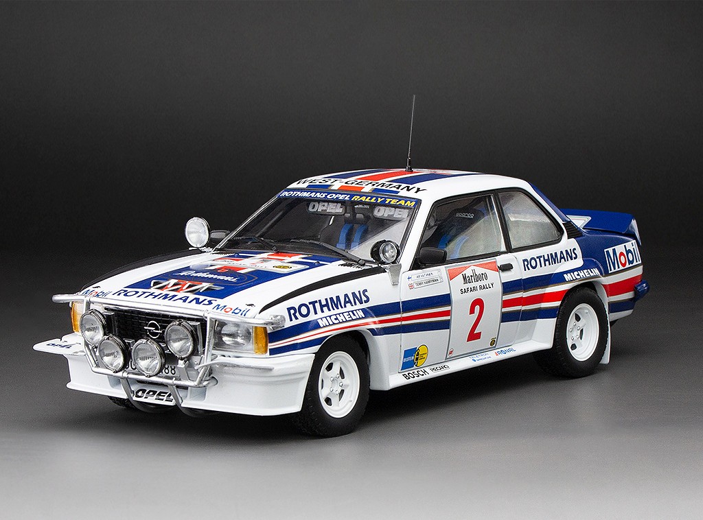 1:18 SUN H5354 Ari Vatanen Opel Ascona 400 #2 Winner Safari Rally 1983