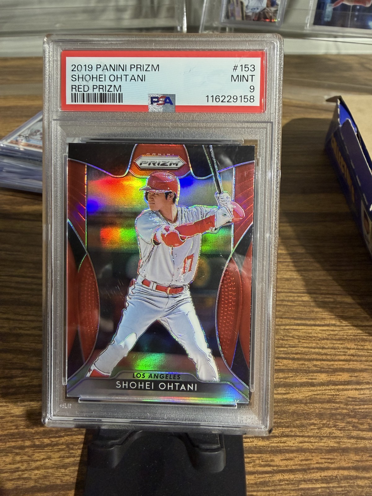 2019 Panini Prizm - Tier II Shohei Ohtani #153 Red Prizm