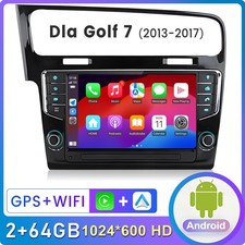 64G Für VW Golf VII MK7 2013-2020 Android 15 Autoradio Carplay GPS Navi SWC DAB+