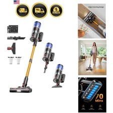 Cordless Vacuum Cleaner, 65KPA 650W 70Mins St...