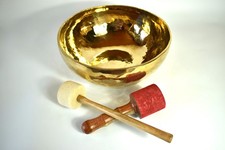 Singing Bowl - 3840 gr. 38 cm - Large Cymbal Bowl - Sound Massage Meditation Hand