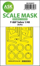 1/48 Artscale F-86F Sabre double-sided express fit mask for Airfix
