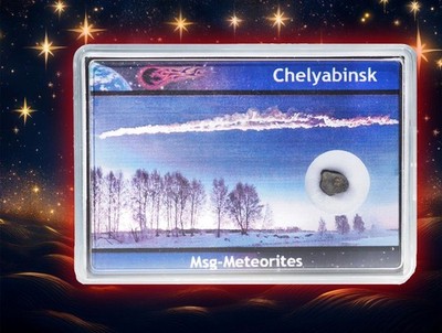 Tscheljabinsk Meteorit in Vitrine - Medium