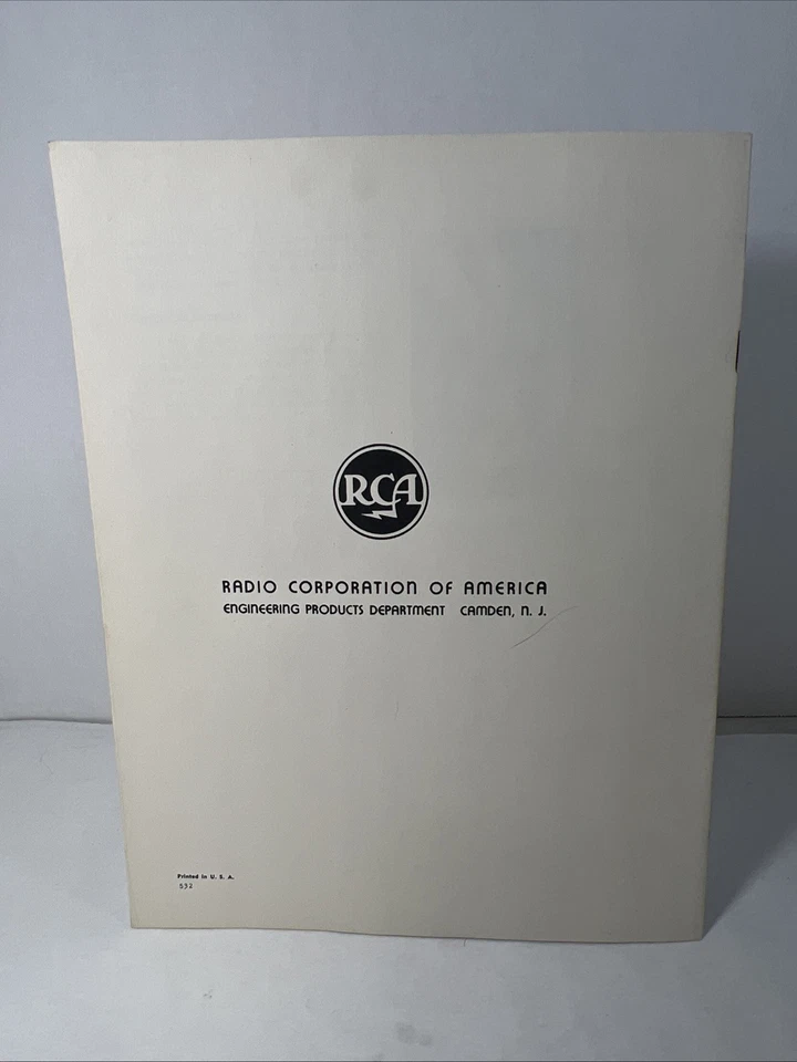 RCA 400 Senior & Junior 16mm Proyector de Cine Manual, Folleto LOTE de 7 Foto 4 de 4