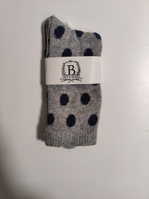 b studio -women's socks - multi color- Cashmere Blend - Made in USA **I2**