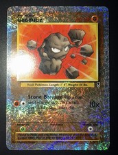 2002 POKEMON LEGENDARY COLLECTION #77 GEODUDE-REVERSE FOIL