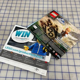 Lego Jurassic World 75920 Raptor Escape Instruction Manual Only