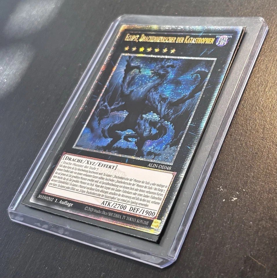 Yu-Gi-Oh! Eclipse, Drachenherrscher Der Katastrophen ALIN QCSR Near Mint 1 - Bild 2 von 4