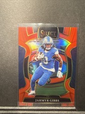 2025 Panini Select - Concourse Jahmyr Gibbs #71 Red Prizm /99