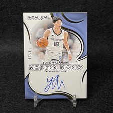 2024-25 Panini Immaculate Basketball NBA Yuta Watanabe 120920