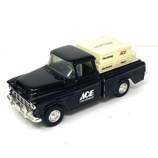 Vintage ERTL 1955 Chevy Cameo Truck Diecast Bank Ace Hardware 1:34 Scale PO