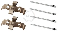 A.B.S. 1848Q Accessory Kit,disc brake pad for ABARTH,ALFA ROMEO,OPEL,RENAULT,VA