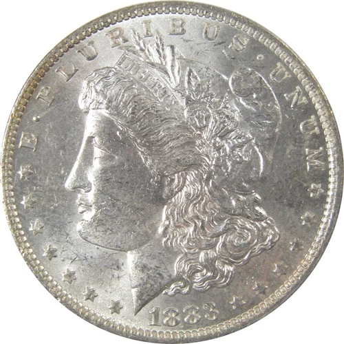 1883 O Morgan Silver Dollar Uncirculated Mint State Toned SKU:I24887