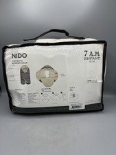 7AM Enfant Nido Cloud Blanket Wrap - Heather Gray - Large