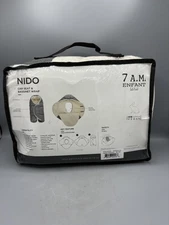 7AM Enfant Nido Cloud Blanket Wrap - Heather Gray - Large