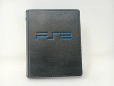New Retro Sony Playstation 2 PS2 Black BI-FOLD Gaming Wallet