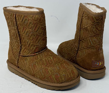 Stivali UGG Kids Classic II punto grafico nuovi castagno arcobaleno 1112383K ragazze 3