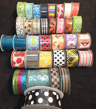 RG RIBBON Wire Edged NEW, Holiday, Casual, Bow, DIY, YOU PICK