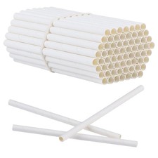 Elcoho 120 Pieces Bee Tube Refill Mason Bee Paper Inserts 6 Inches Bee Cardboard