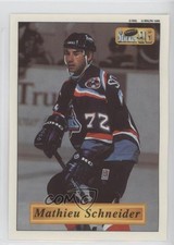 1996 Bashan Shabtai Super Sticker 96 Mathieu Schneider #75 0a4